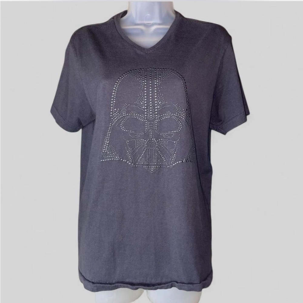 Marc Ecko Charcoal Cut & Sew Darth Vader Graphic Tee S